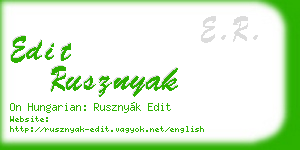 edit rusznyak business card